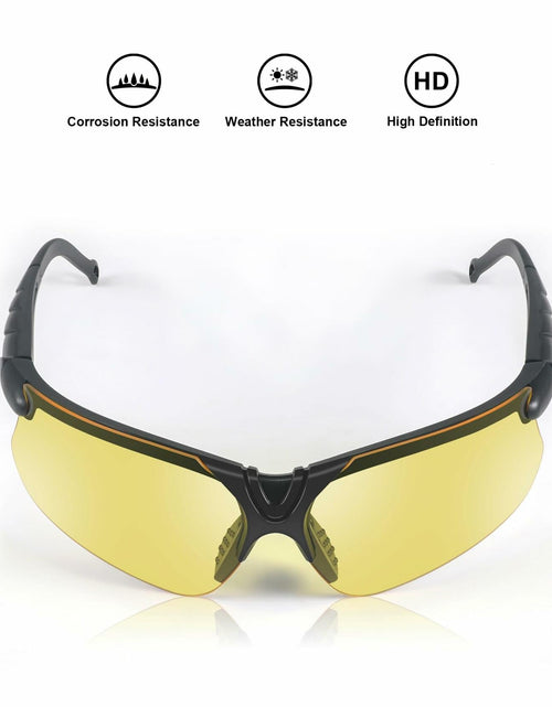 Load image into Gallery viewer, KEMIFON Shooting Safety Glasses Anti Fog Tactical Ballistic Grey Yellow Lenses
