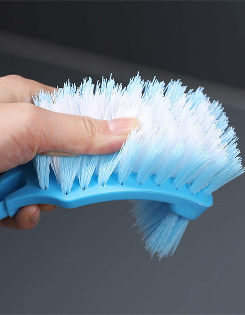 Load image into Gallery viewer, [Like New] Simple Toilet Brush Double Sided Clean Brush with Long Holder Green 1pc
