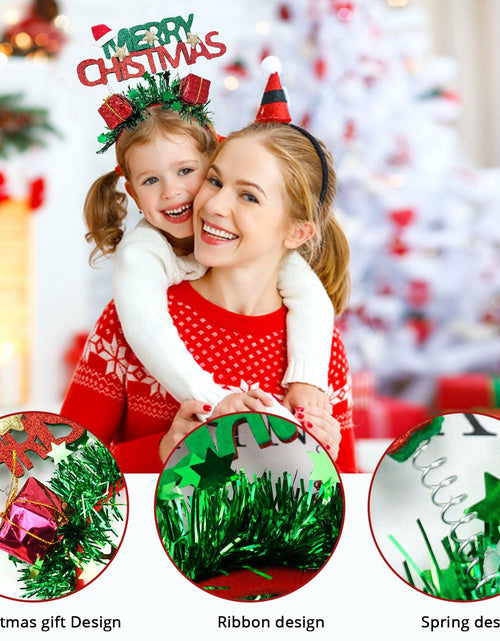 Load image into Gallery viewer, Pvoiue Christmas Headband Women Girls Holiday Hair Decoration Xmas Party
