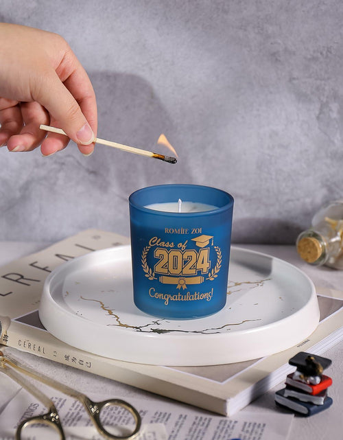 Load image into Gallery viewer, ROMIIE ZOI Graduation Celebration Sandalwood Soy Wax Candle 6oz
