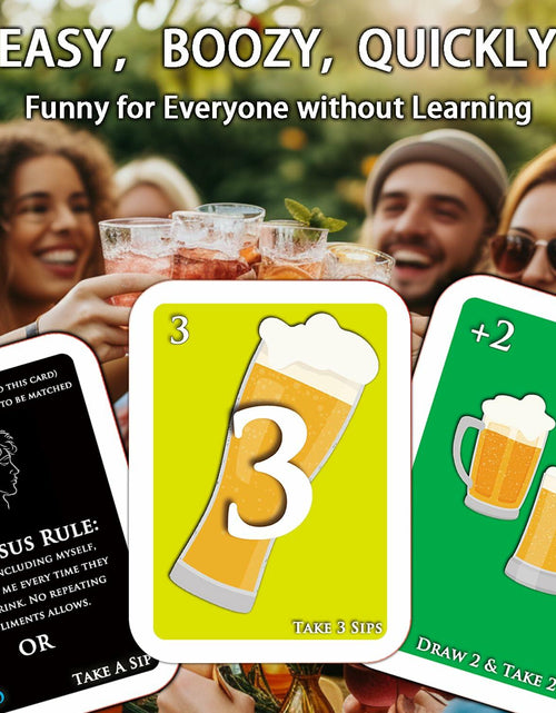 Load image into Gallery viewer, QUEKA KANBAI U SIP! Drinking Game Cards Adult Funny Party Game
