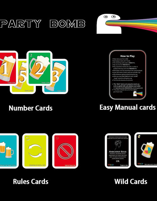 Load image into Gallery viewer, QUEKA KANBAI U SIP! Drinking Game Cards Adult Funny Party Game

