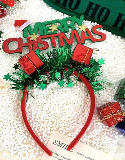 Load image into Gallery viewer, Pvoiue Christmas Headband Women Girls Holiday Hair Decoration Xmas Party
