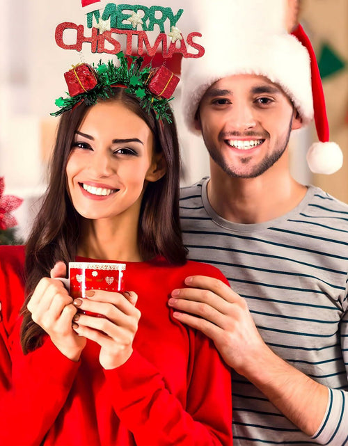Load image into Gallery viewer, Pvoiue Christmas Headband Women Girls Holiday Hair Decoration Xmas Party
