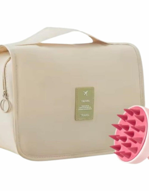 Load image into Gallery viewer, Toiletry Bag Travel Organizer with Hanging Hook Large Water-Resistant
