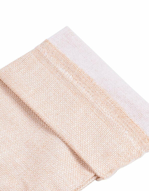 Load image into Gallery viewer, Viamto Burlap Wine Bags Drawstring Lining Beige 15x35cm 10pcs
