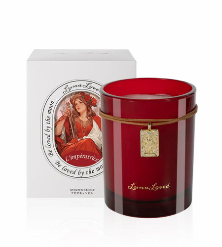 [Like New] LunaLoved Tarot The Empress Rose Oud Scented Soy Candle 230g