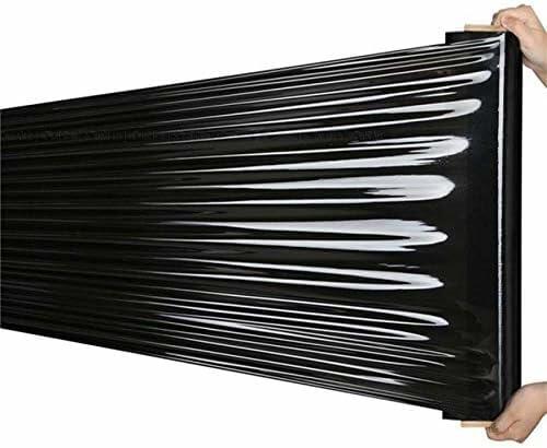 Load image into Gallery viewer, 18" Black Stretch Film Wrap 1200ft 500% Stretch Heavy Duty 1 Pack
