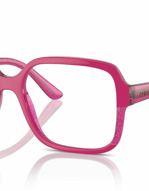 Load image into Gallery viewer, Vogue Eyewear VO5555 Women's Square Eyewear Frames 54mm Cherry Fuchsia

