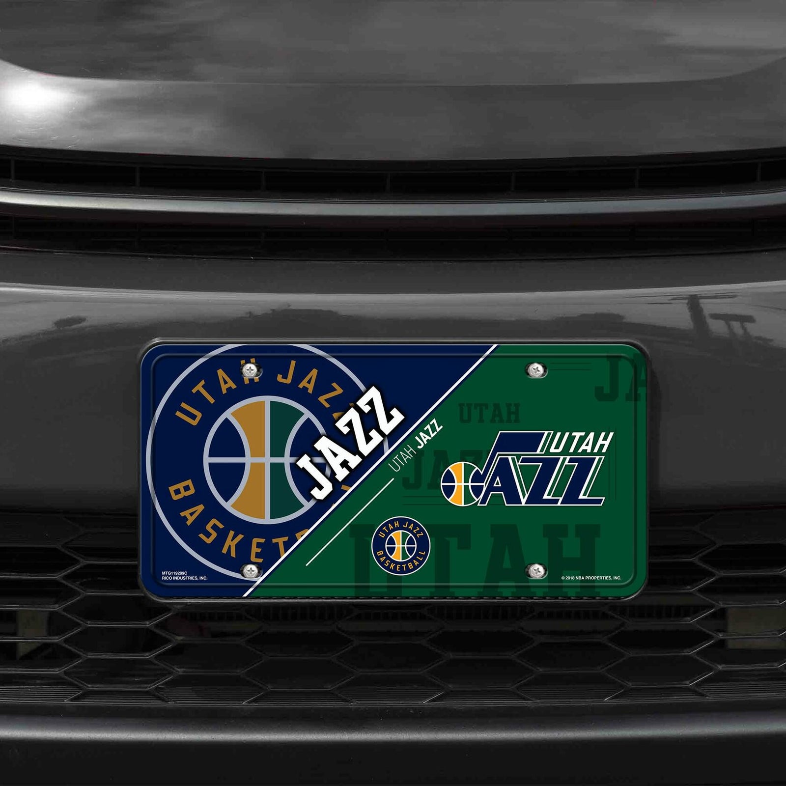 Rico Industries NBA Boston Celtics 2024 Champions Metal Auto Tag 6x12
