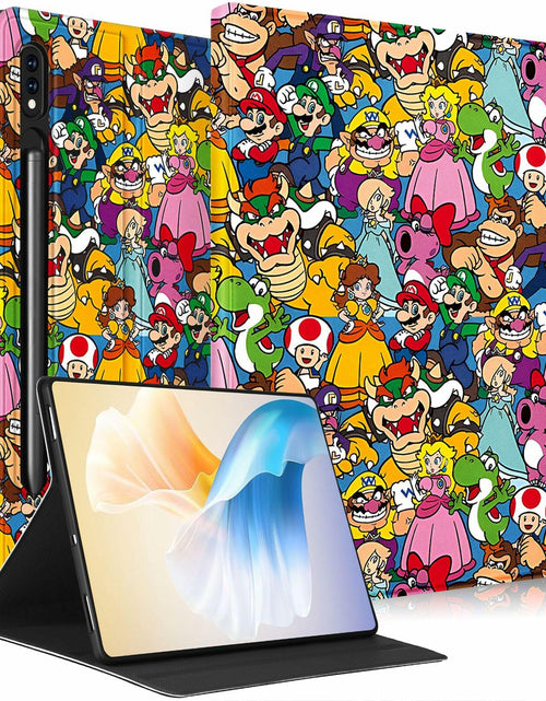 Load image into Gallery viewer, Petonist Galaxy Tab S6 Case 10.5" Cartoon Princess Design for SM-T860/T865
