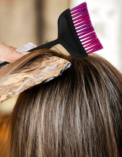 Load image into Gallery viewer, TOVINANNA Hair Dye Kit 3pcs Applicator Brushes Purple 24x14x0.5cm
