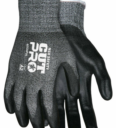 MCR Safety 92723PUS Cut Pro 13 Gauge HyperMax Work Glove Polyurethane Small