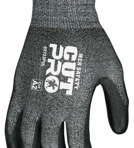 MCR Safety 92723PUS Cut Pro 13 Gauge HyperMax Work Glove Polyurethane Small