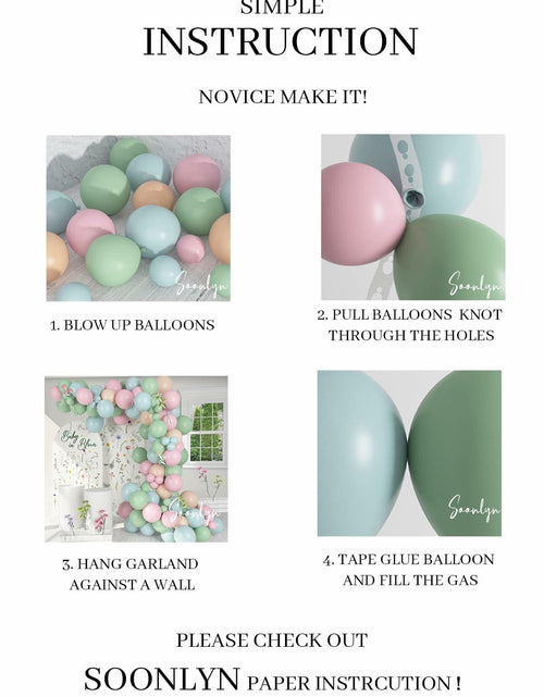 Load image into Gallery viewer, Soonlyn Baby In Bloom Balloon Arch Kit 14ft Baby Shower Decorations Wildflower
