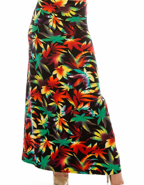 Load image into Gallery viewer, RENESEILLE Women's Long Maxi Skirt High Waist Elastic Waistband OS Size OS
