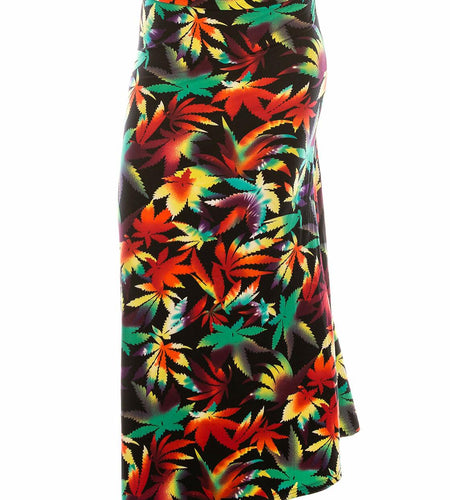 RENESEILLE Women's Long Maxi Skirt High Waist Elastic Waistband OS Size OS