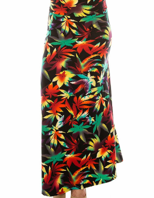 Load image into Gallery viewer, RENESEILLE Women's Long Maxi Skirt High Waist Elastic Waistband OS Size OS
