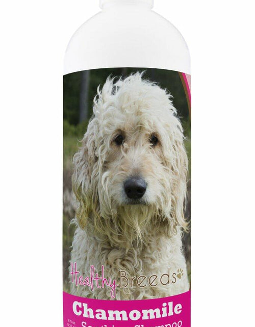 Load image into Gallery viewer, Healthy Breeds Goldendoodle Chamomile Soothing Dog Shampoo 8 oz
