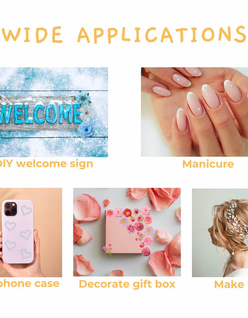 Load image into Gallery viewer, Graduation Cap Decorations 2025 Grad Kit Flowers Butterfly Pearls DIY Set
