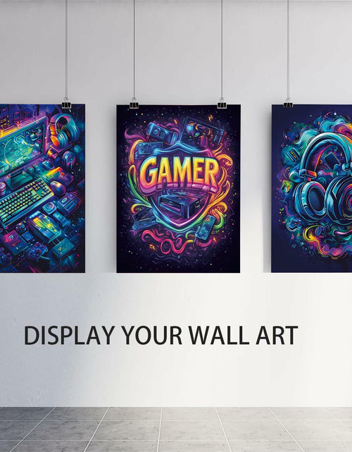 Load image into Gallery viewer, Yolbcdr Gaming Posters Set of 3 Video Game Wall Art 16x24in Unframed
