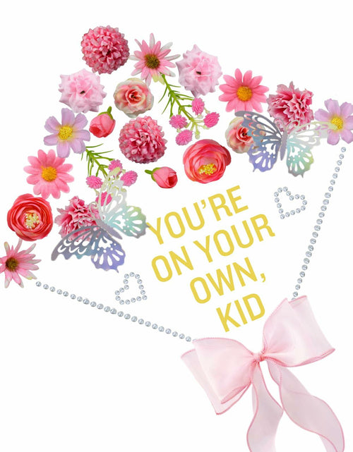 Load image into Gallery viewer, Graduation Cap Decorations 2025 Grad Kit Flowers Butterfly Pearls DIY Set
