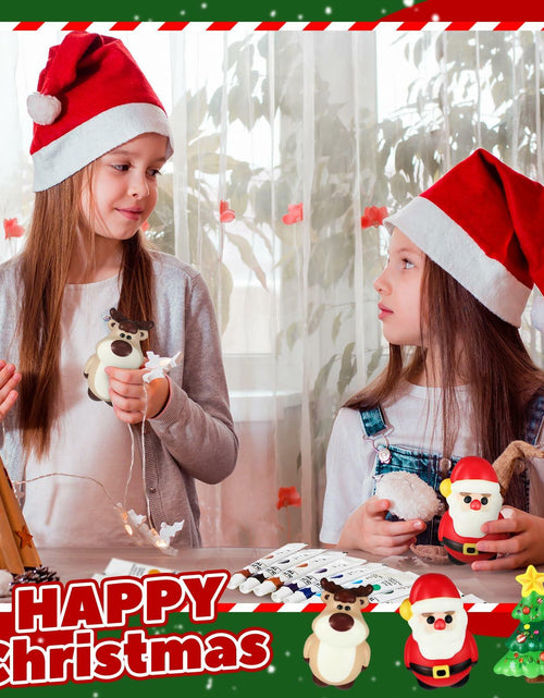 Load image into Gallery viewer, Poen 12 Pack Christmas Slow Rise Squeeze Soft Toy Kids Xmas Crafts
