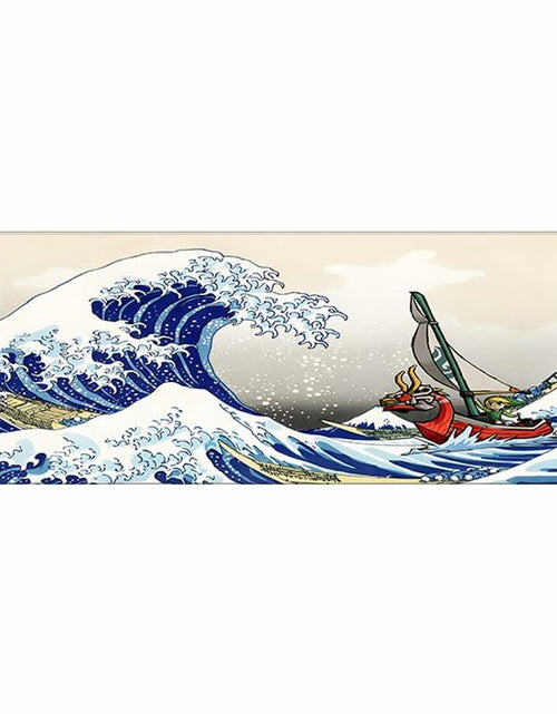 Load image into Gallery viewer, Kanagawa Extended Gaming Mouse Pad Large 31.5x11.8 Inch Non-Slip Rubber
