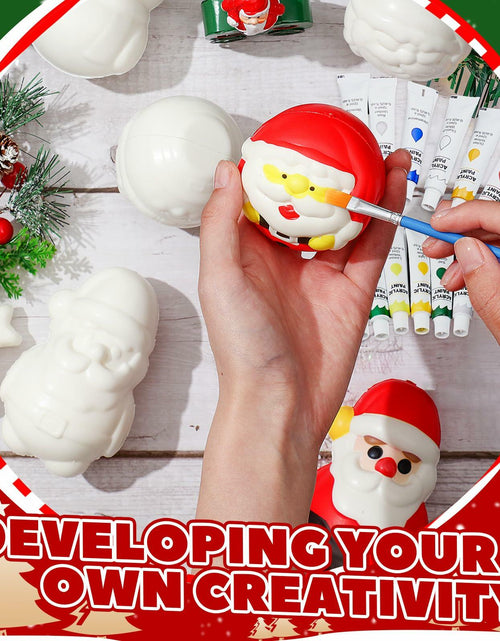 Load image into Gallery viewer, Poen 12 Pack Christmas Slow Rise Squeeze Soft Toy Kids Xmas Crafts
