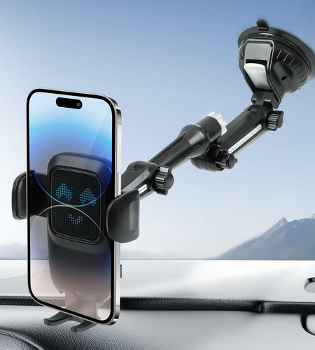 [Like New] IF FEEL Car Phone Holder Large Suction Cup for 4-7.2 inch Smartphones