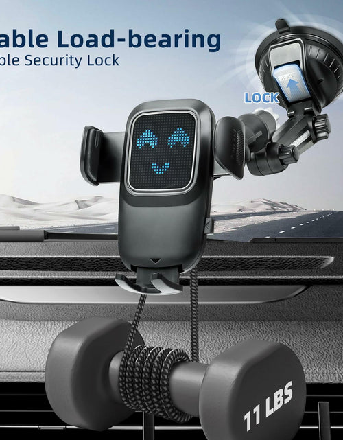 Load image into Gallery viewer, [Like New] IF FEEL Car Phone Holder Large Suction Cup for 4-7.2 inch Smartphones
