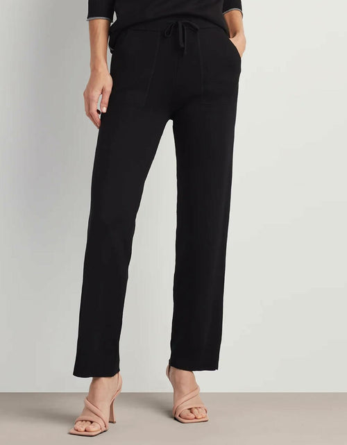 Load image into Gallery viewer, ELLEN TRACY Women's Knit Joni Casual Pull On Pants Black XL
