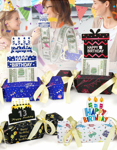 Load image into Gallery viewer, XANGNIER 8pcs Valentine's Day Surprise Money Pull Box Cash Gift Holder
