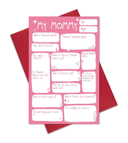 Ogeby Mothers Day Card Gift from Daughter, Funny Lovely Birthday Card for Mom