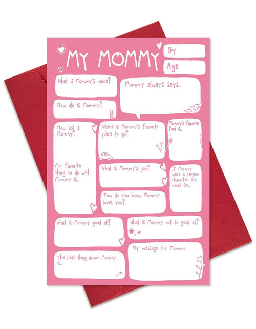 Load image into Gallery viewer, Ogeby Mothers Day Card Gift from Daughter, Funny Lovely Birthday Card for Mom

