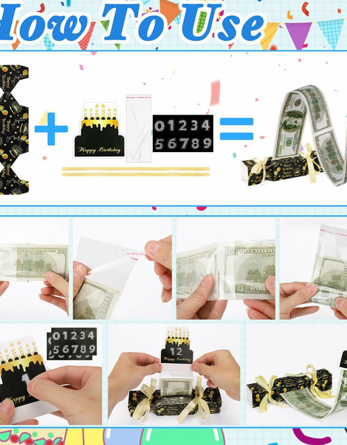 Load image into Gallery viewer, XANGNIER 8pcs Valentine's Day Surprise Money Pull Box Cash Gift Holder
