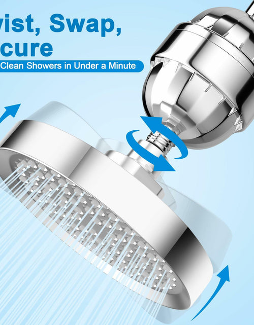 Load image into Gallery viewer, Shower Head Filter Vitamin C Hard Water Remove Chloride Heavy Metals
