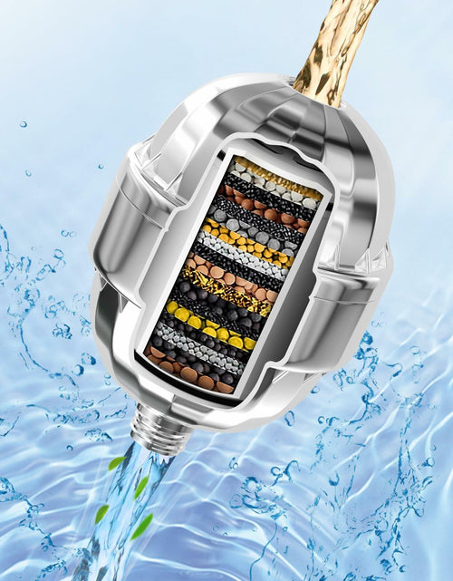 Load image into Gallery viewer, Shower Head Filter Vitamin C Hard Water Remove Chloride Heavy Metals
