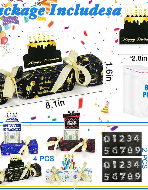 Load image into Gallery viewer, XANGNIER 8pcs Valentine's Day Surprise Money Pull Box Cash Gift Holder

