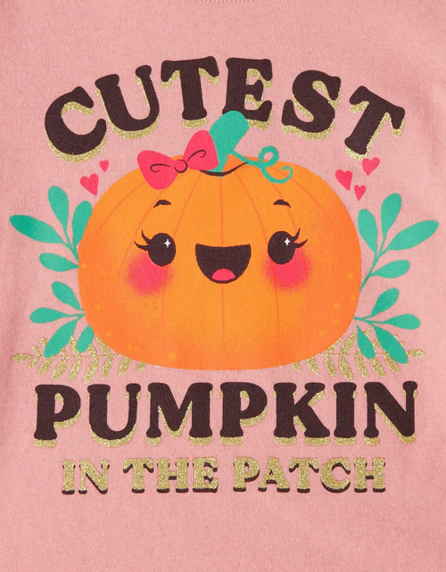 Load image into Gallery viewer, The Children's Place Baby Girls Long Sleeve Graphic TShirts 2Pack Pumpkin 12-18M
