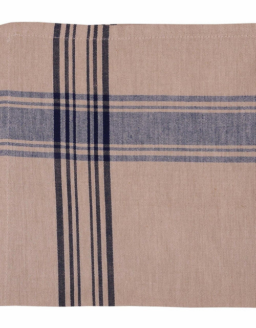 Load image into Gallery viewer, Yourtablecloth Stripe Napkin Set of 6 20x20 Nautical Blue
