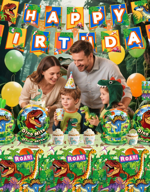 Load image into Gallery viewer, Daidle Unicorn Birthday Party Supplies Kit Banner Tableware for 24 Guests
