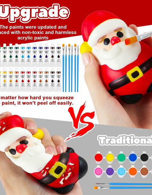Load image into Gallery viewer, [Like New] Poen 12 Pack Christmas Slow Rise Squeeze Soft Toy Kids Xmas Crafts
