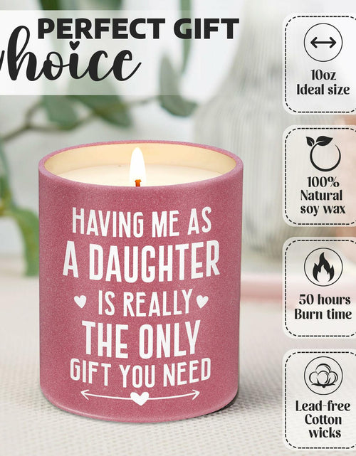 Load image into Gallery viewer, Mom Candle 10 Oz - Christmas &amp; Birthday Gifts for Mom from Daughter
