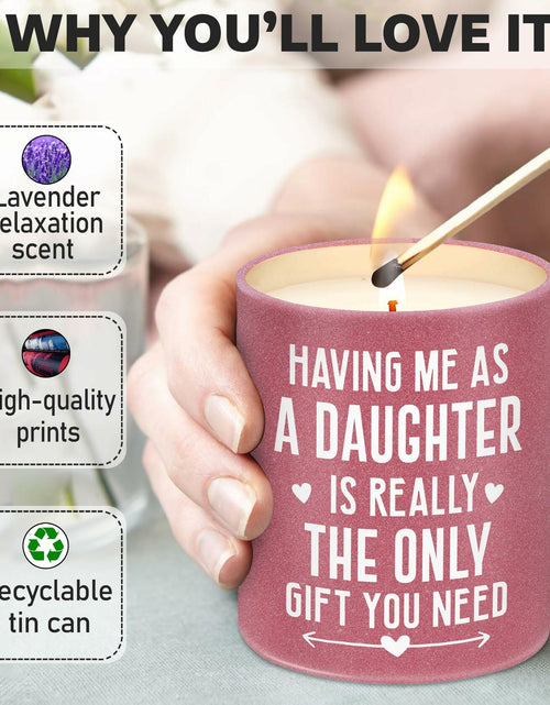 Load image into Gallery viewer, Mom Candle 10 Oz - Christmas &amp; Birthday Gifts for Mom from Daughter
