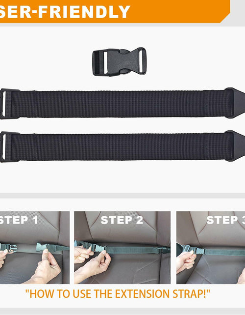Load image into Gallery viewer, Universal Truck Gun Rack Extension Strap Black Durable Secure Firearm Holder L
