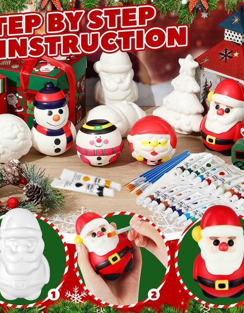 Load image into Gallery viewer, [Like New] Poen 12 Pack Christmas Slow Rise Squeeze Soft Toy Kids Xmas Crafts
