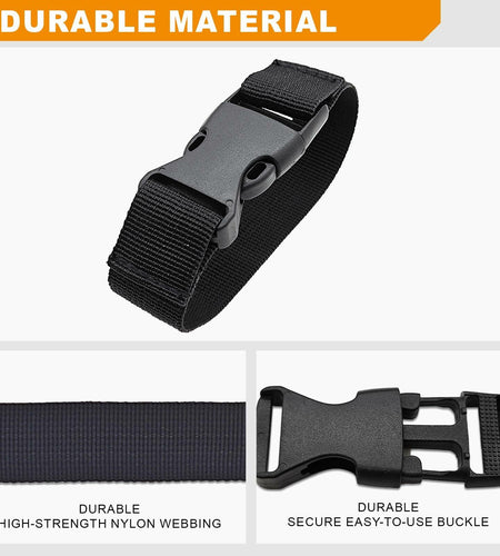Universal Truck Gun Rack Extension Strap Black Durable Secure Firearm Holder L