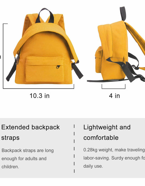 Load image into Gallery viewer, Phaoullzon Mini Backpack Travel Purse Small Casual Daypack Yellow
