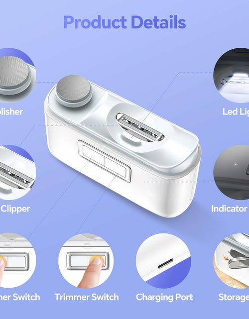 Load image into Gallery viewer, [Like New] Yibosoar Nail Clippers Fingernail Trimmer for Kids Seniors Adults
